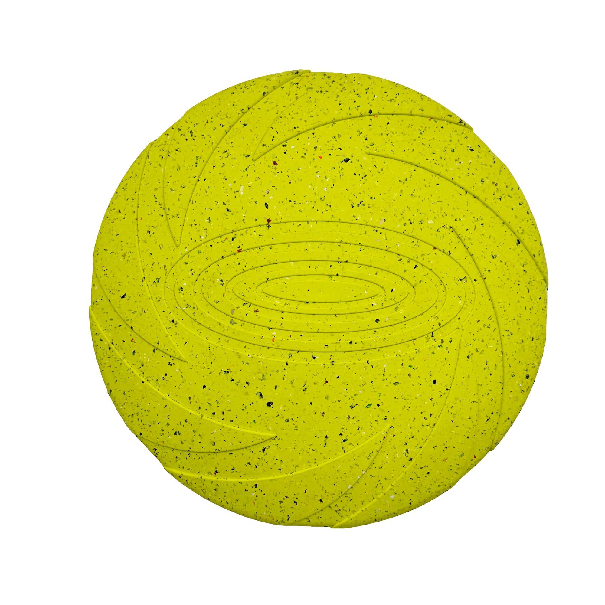 Arlee Max Fusion with Nike Grind Frisbee Dog Toy, Yellow, Large