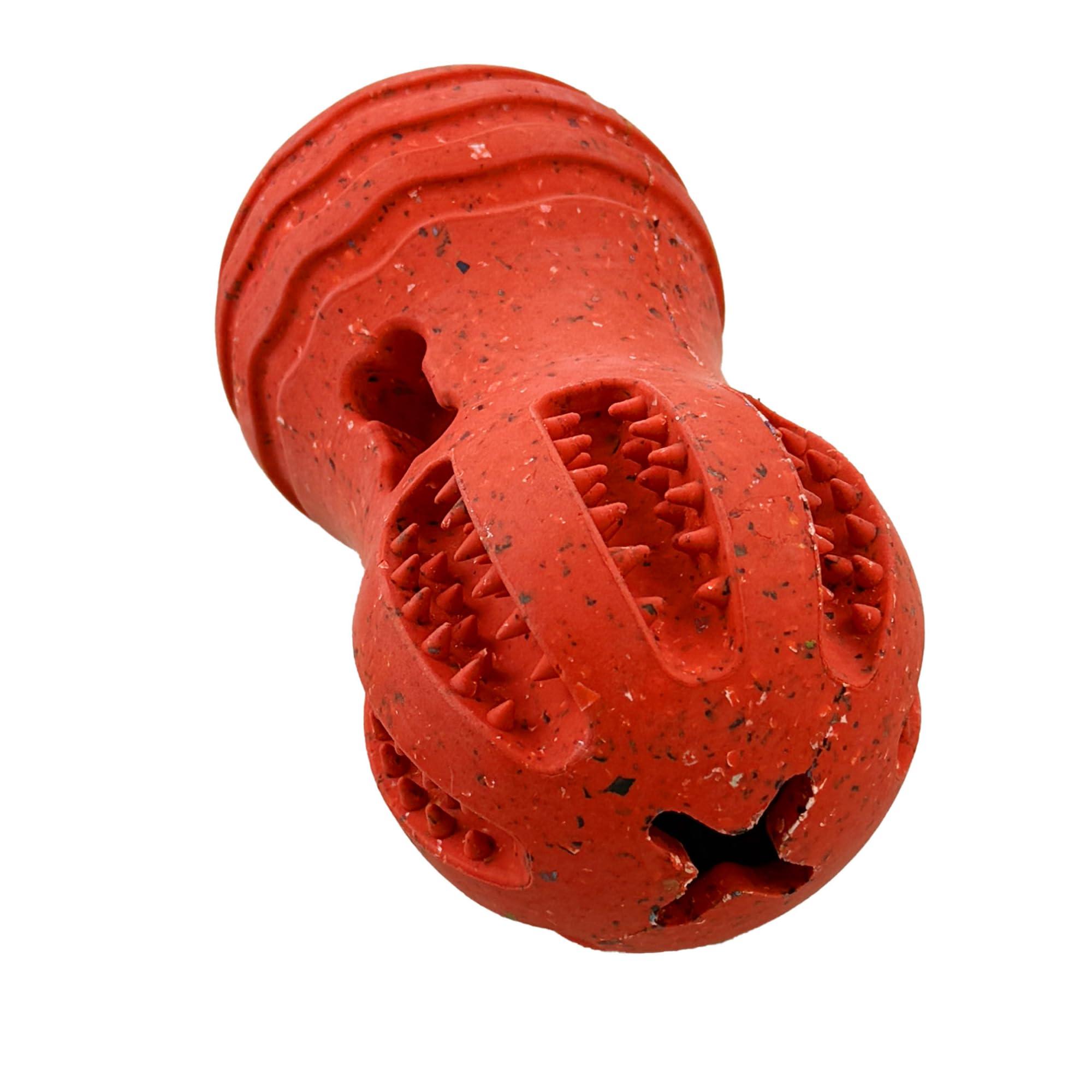 Arlee Max Fusion with Nike Grind Weeble Dog Toy, Red, Medium