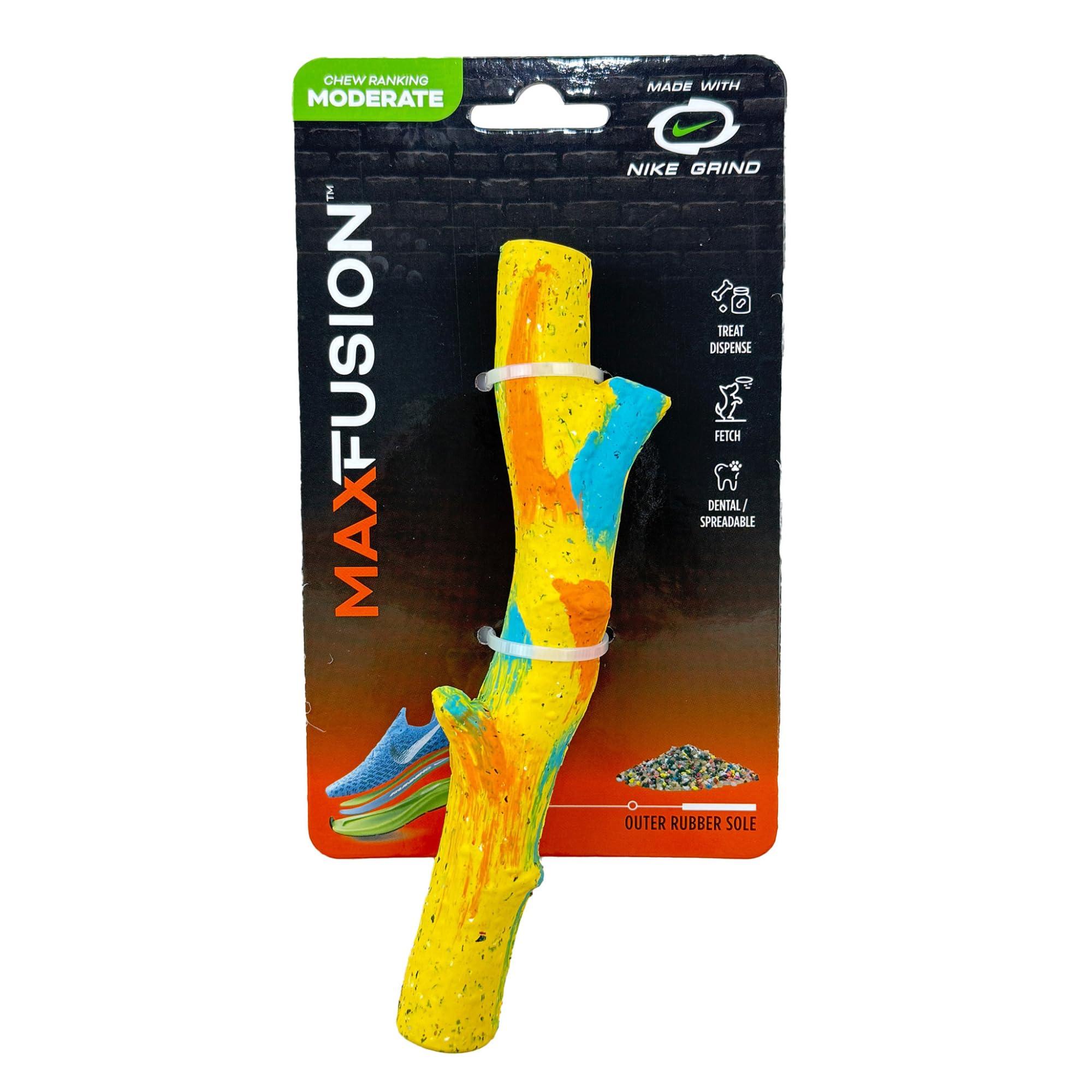 Arlee Max Fusion with Nike Grind Twiggy Dog Toy, Tie Dye Purple/Blue