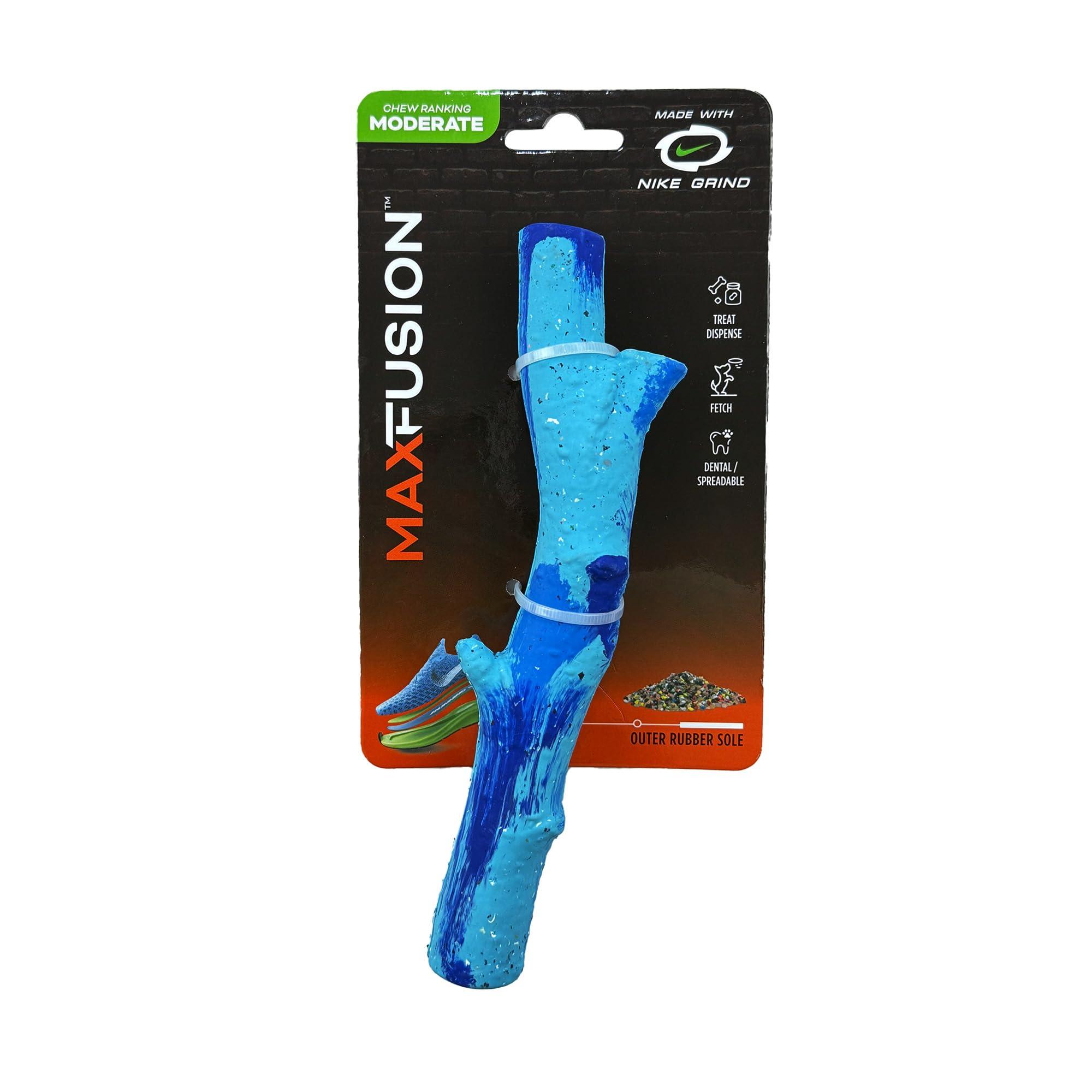Arlee Max Fusion with Nike Grind Twisted Ring Dog Toy, Tie Dye Purple/Blue, X-Large