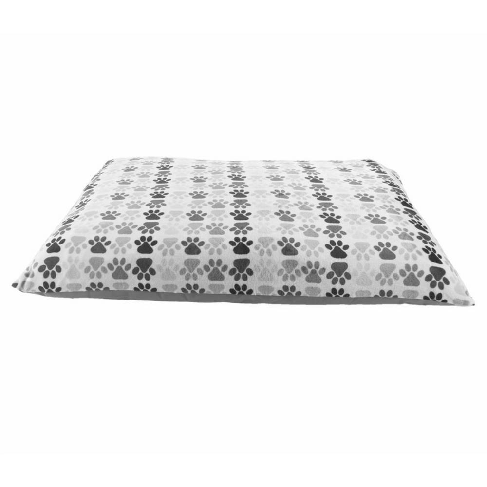 Arlee Pillow Pet Bed, Silver