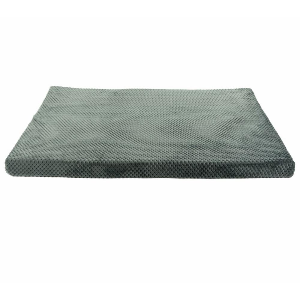 Arlee Dog Crate Mat, Dark Gray