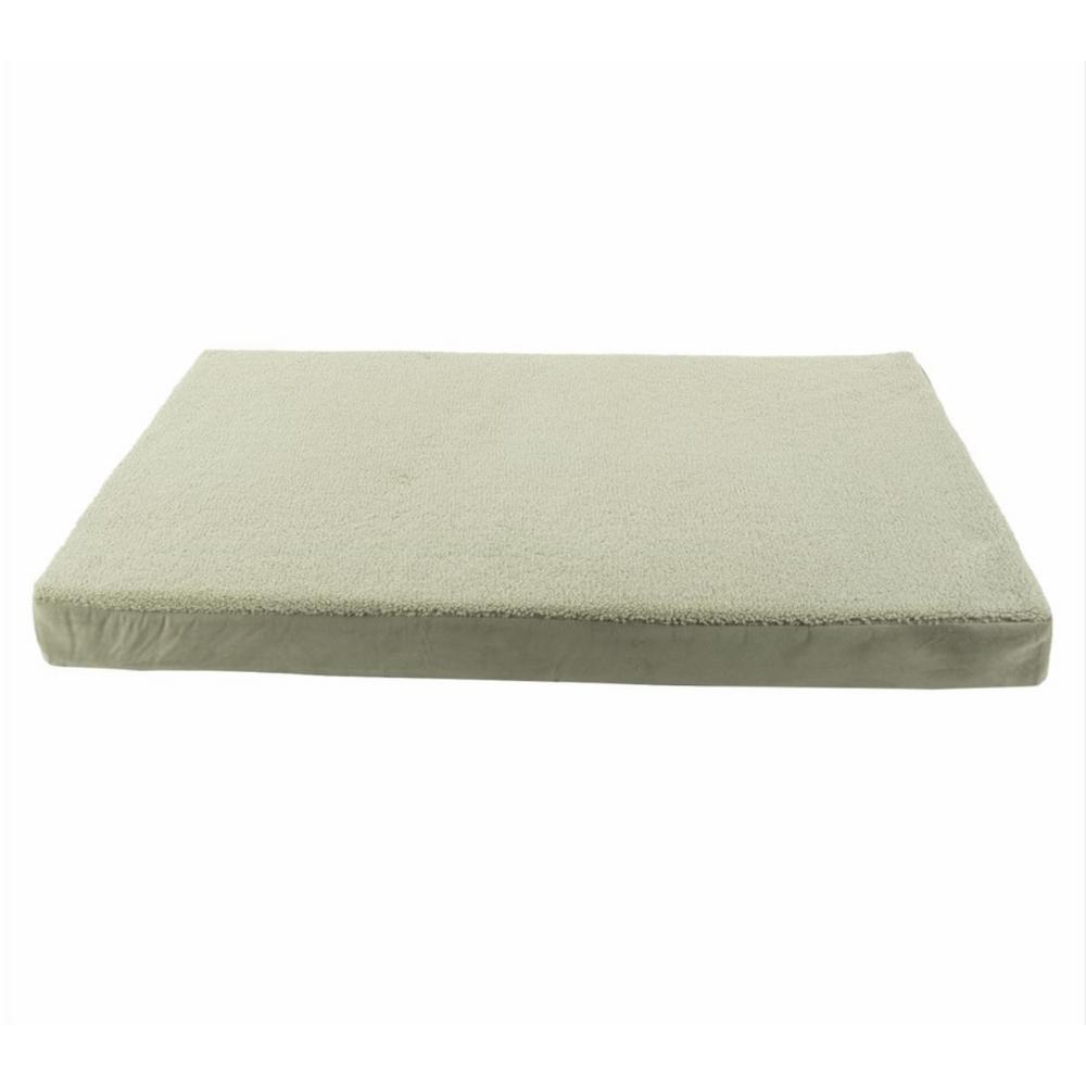 Arlee Dog Crate Mat, Light Taupe, 41 x 27 x 3-in