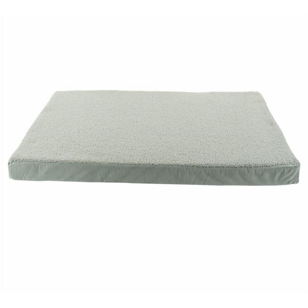 Arlee Dog Crate Mat, Silver, 29 x 19 x 3-in