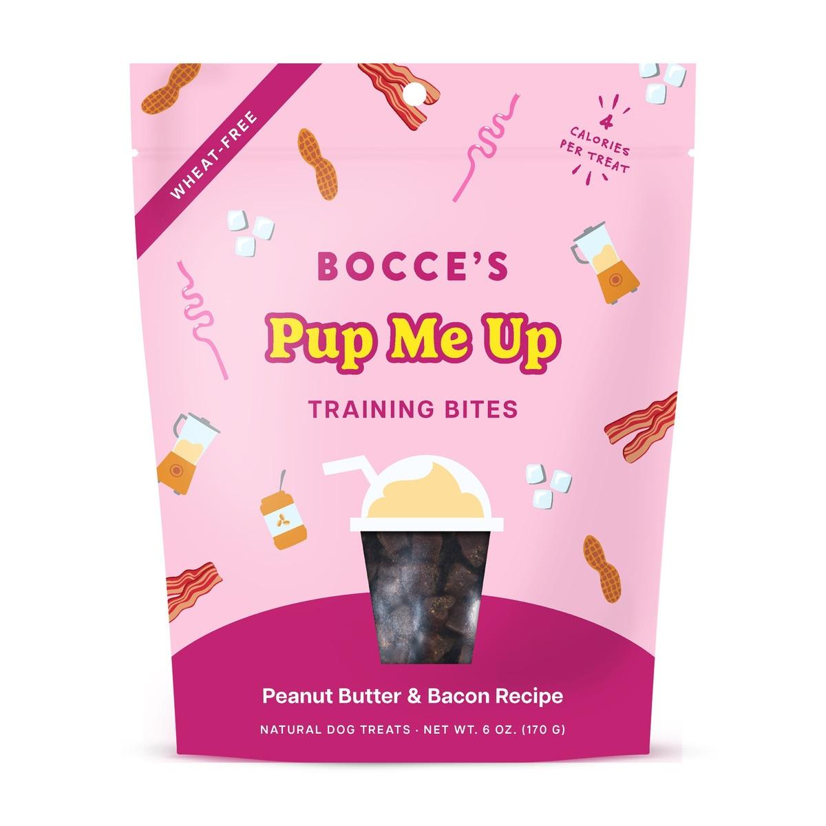 Bocce's Bakery Pup Me Up Peanut Butter & Bacon Training Bites Dog Treats