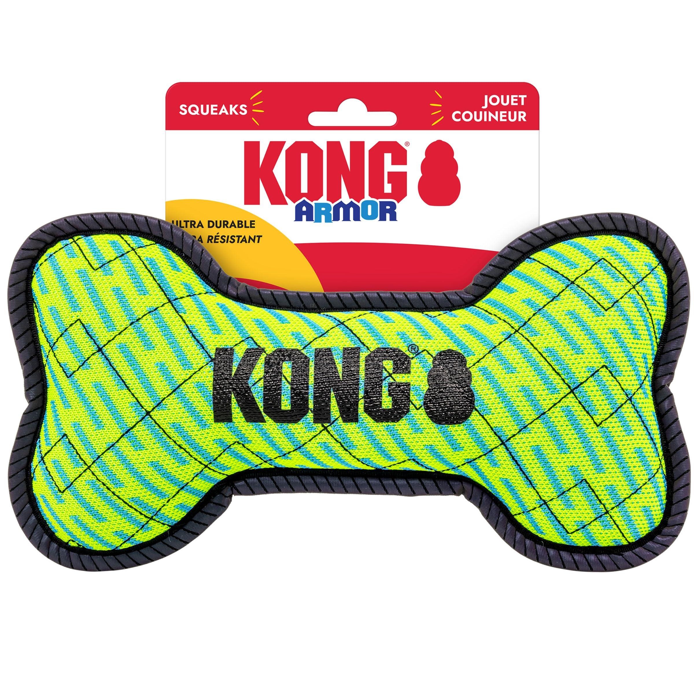 KONG Armor Bone Dog Toy, Assorted