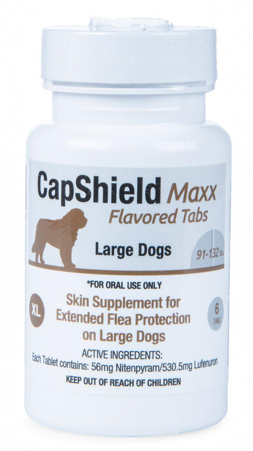 CapShield Maxx Flavored Tabs Supplement for Large Dogs 91-132-lb