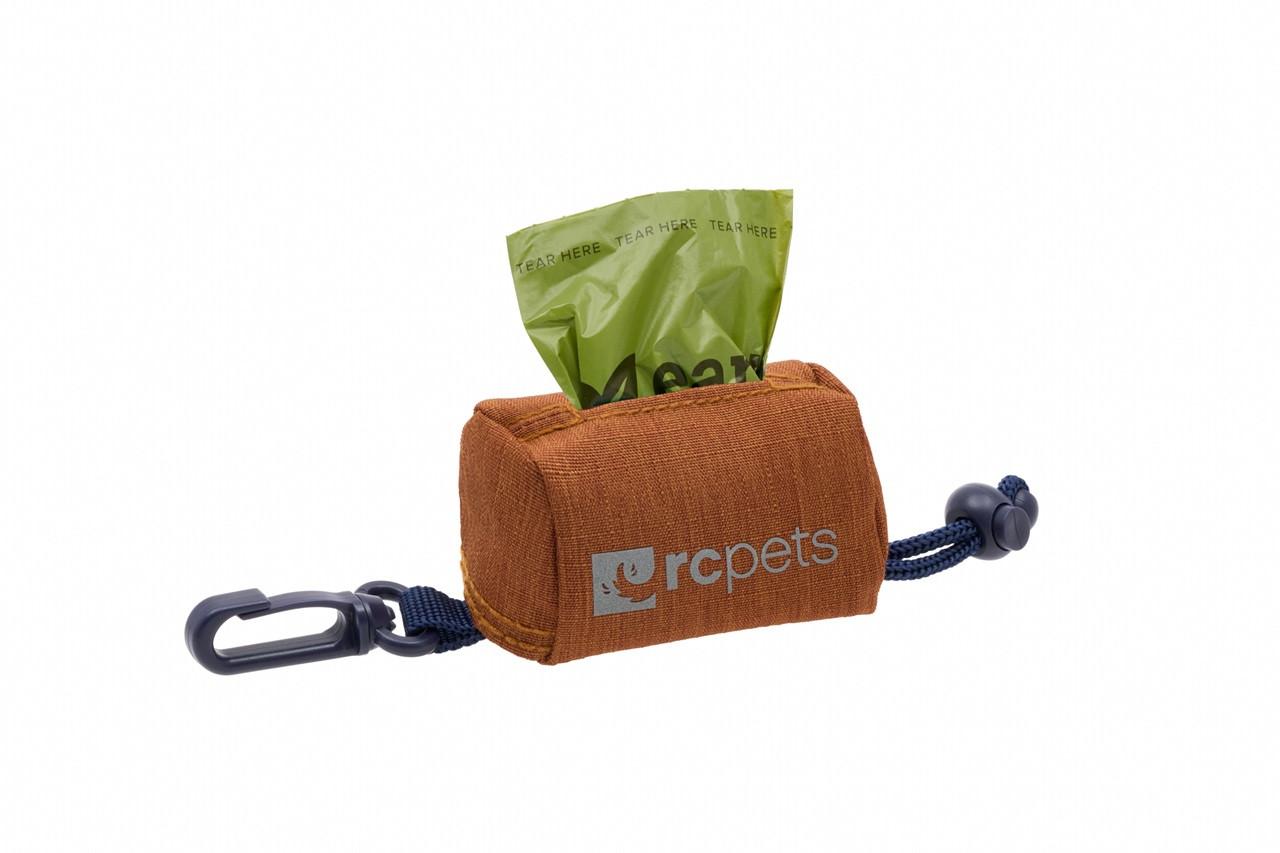RC Pets P.U.P. Dog Poop Bag Dispenser, Heather Caramel