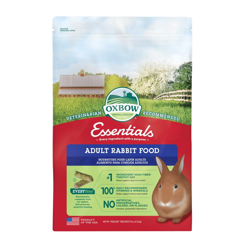 Oxbow Essentials Adult Rabbit Food, 10-lb