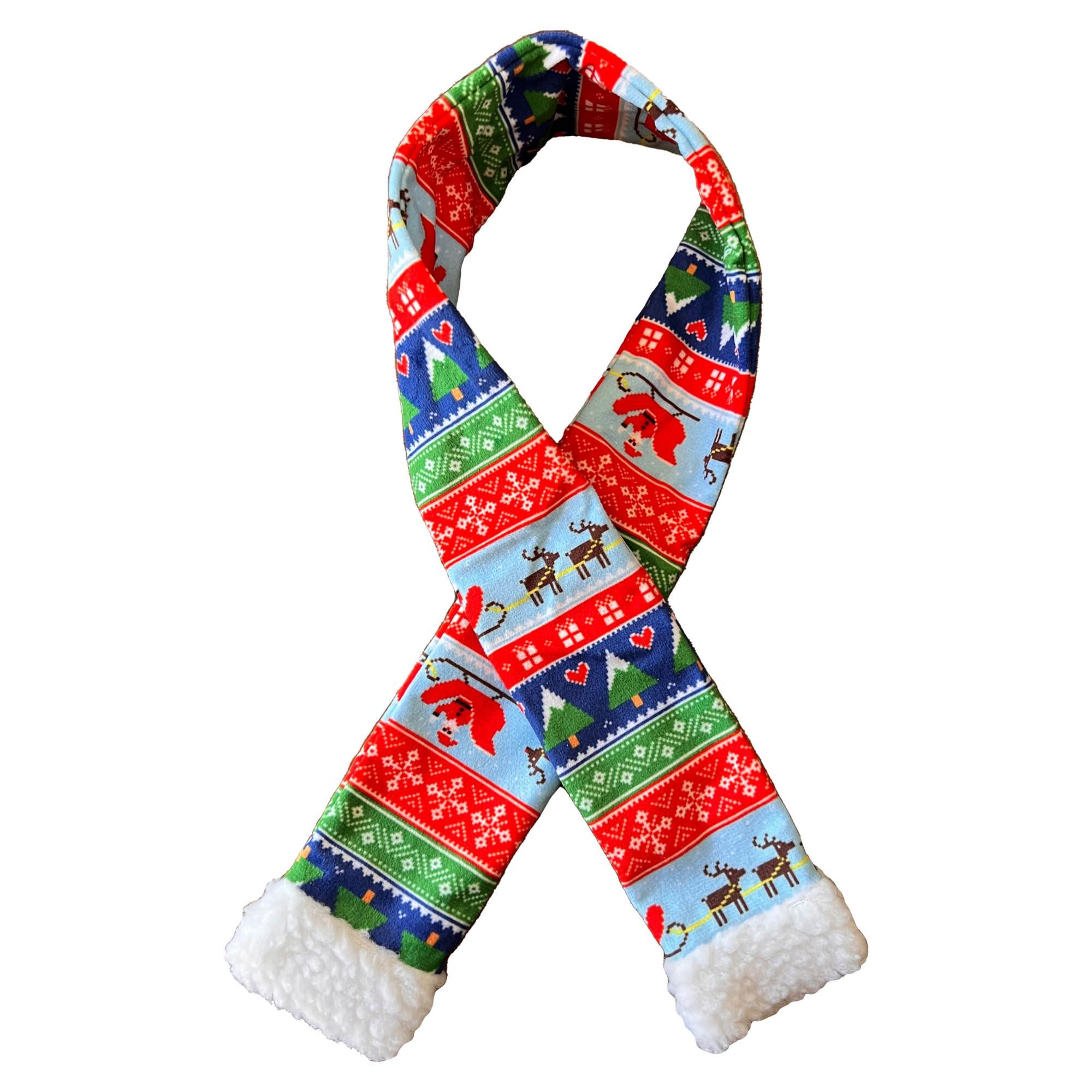 Huxley & Kent Ugly Sweater Pet Scarf, Medium