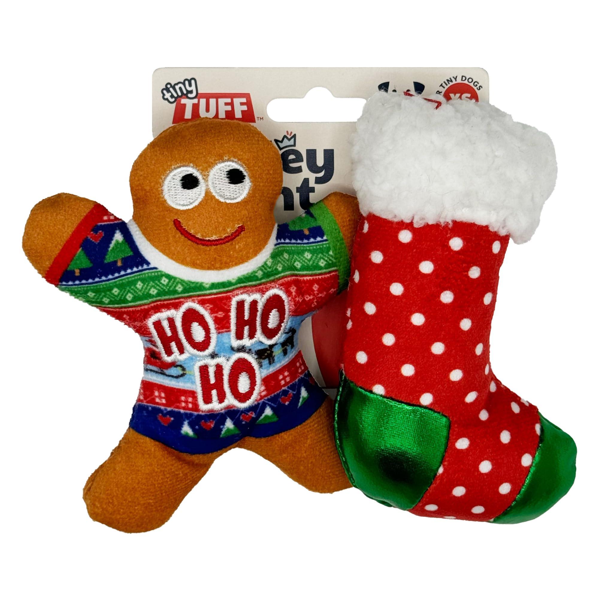 Huxley & Kent Power Plush Tuff Ugly Sweater Party Dog Toy
