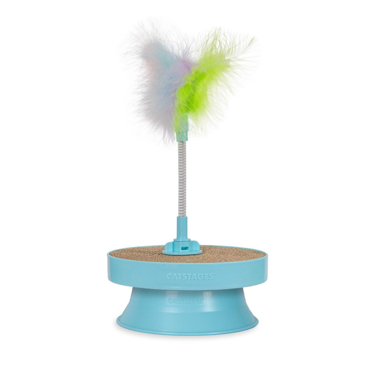 Catstages 2-in-1 Scratch & Bat & Ball Track Topper Cat Toy