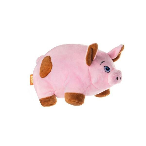 Growl Trofflers Oinkers the Pig Dog Toy, Pink