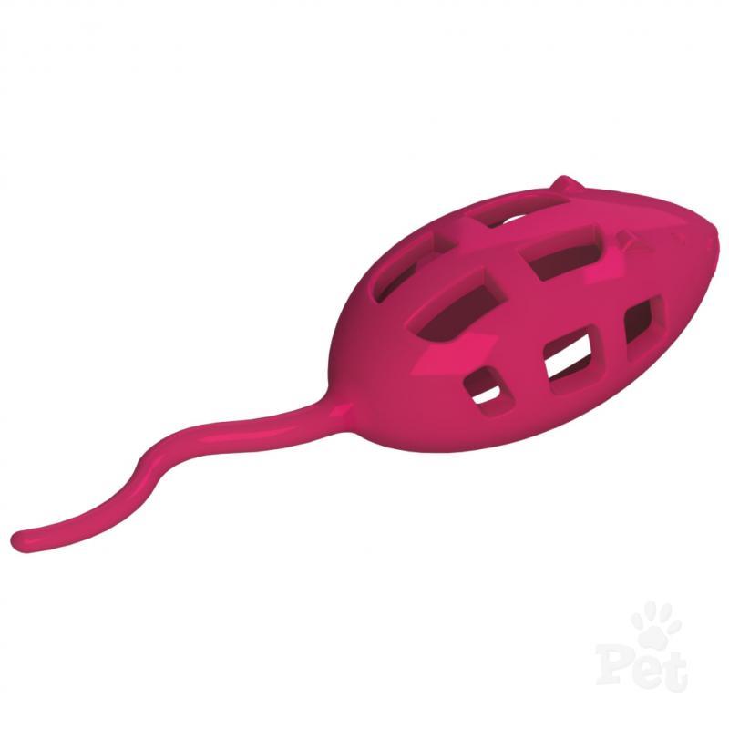 Aïkiou Mouse Treat Cat Toy, Pink