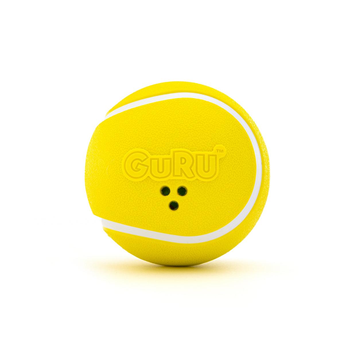 Guru Giggling Tennis Ball Dog Toy