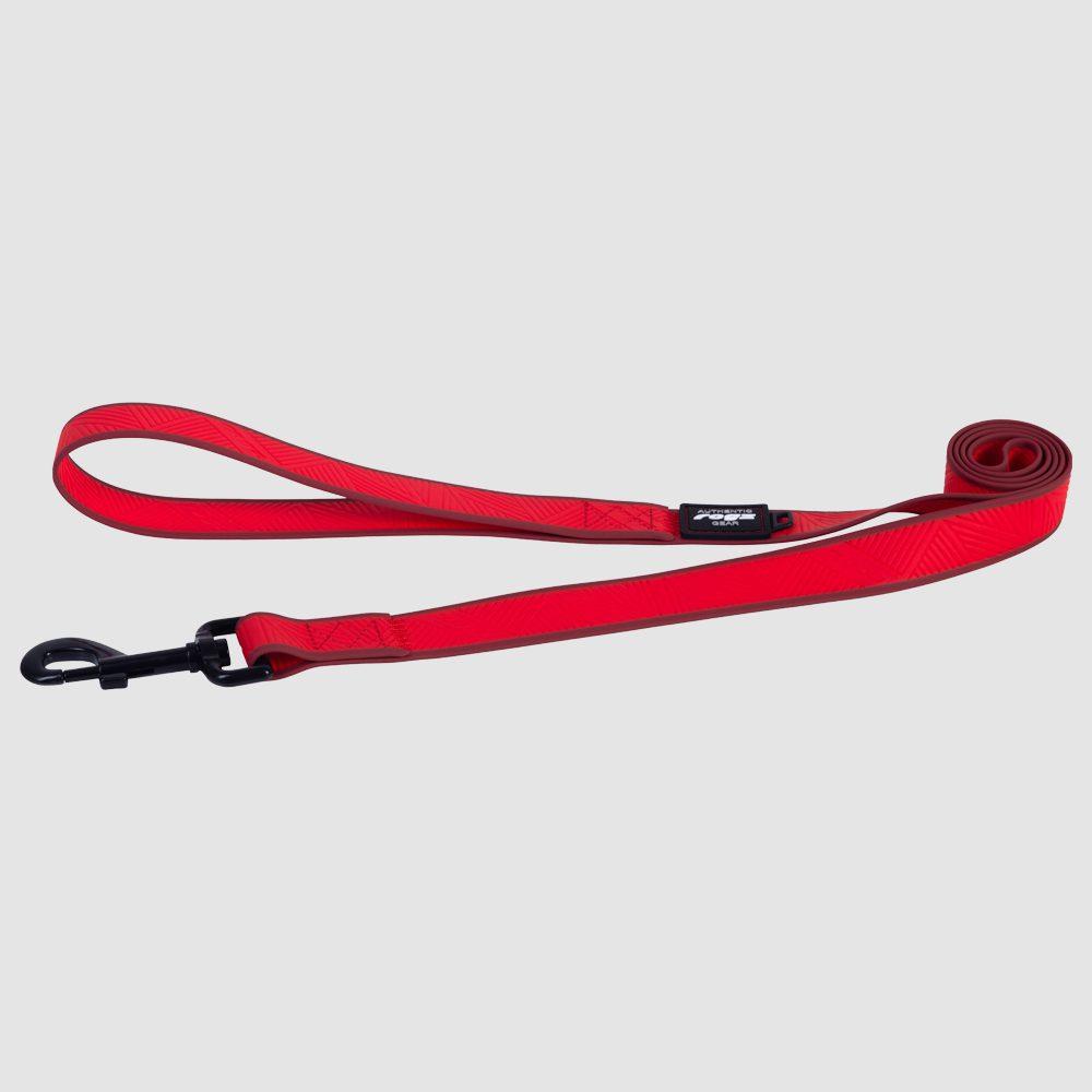 Rogz Amphibian Classic Dog Leash, Red