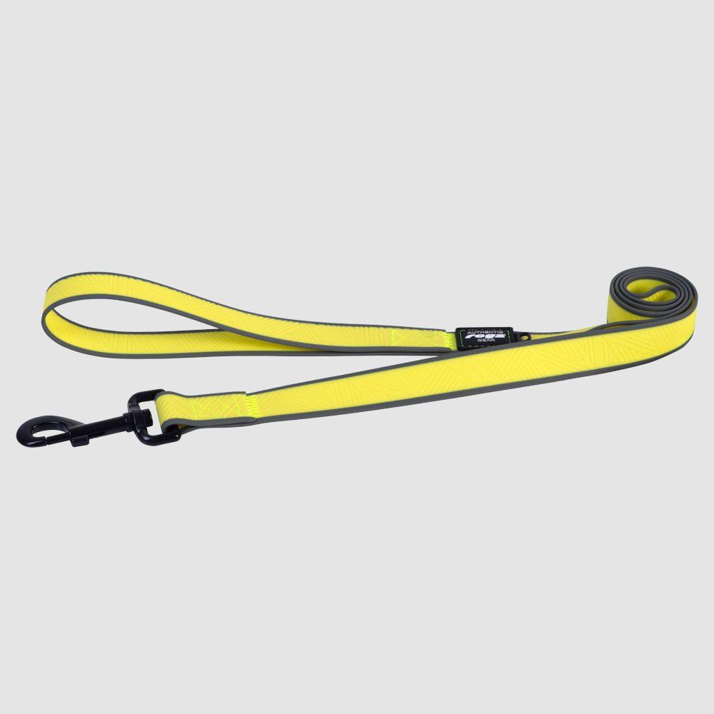 Rogz Amphibian Classic Dog Leash, Yellow
