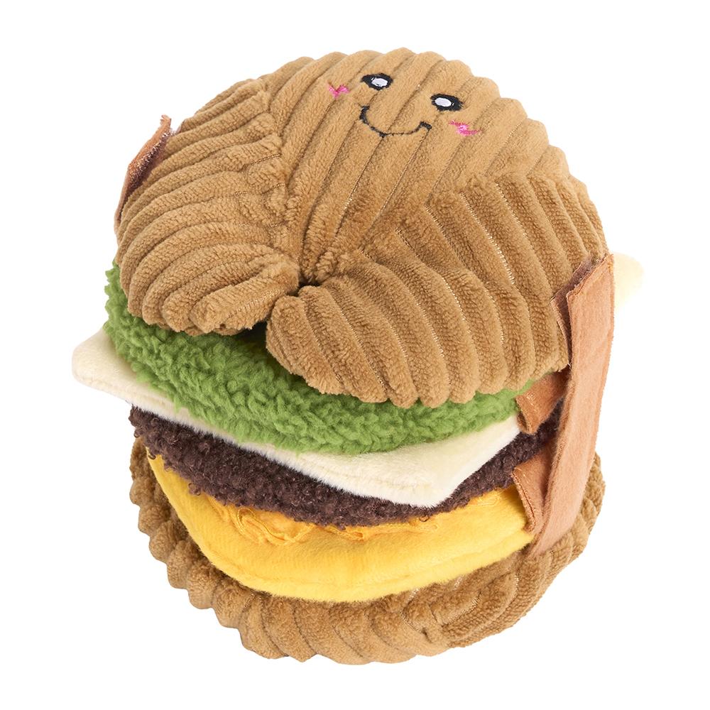 ZippyPaws Snufflerz Stacks Breakfast Sandwich Dog Toy