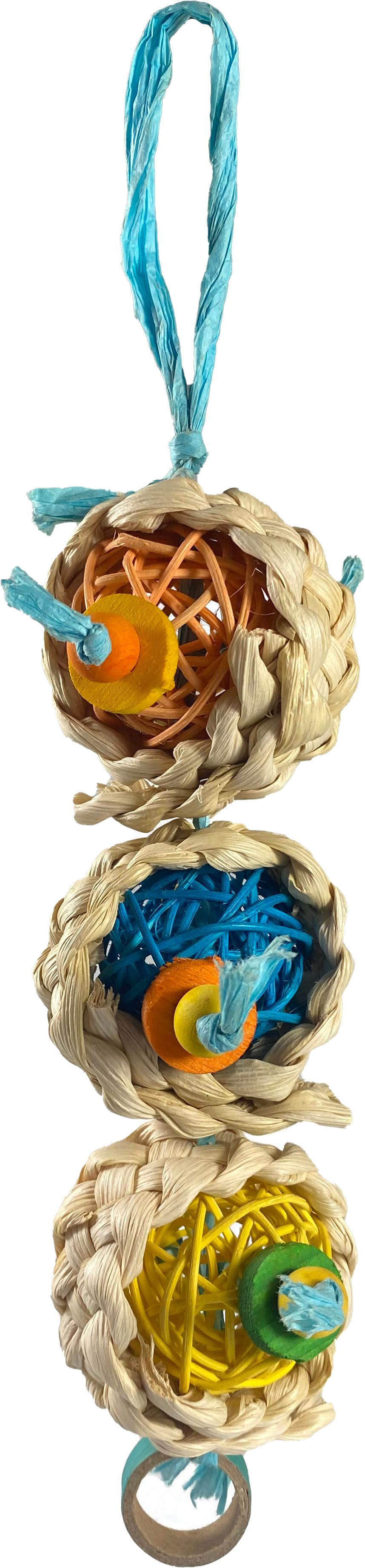 A&E Cage Company Happy Beaks Sushi Shredder Bird Toy, Medium