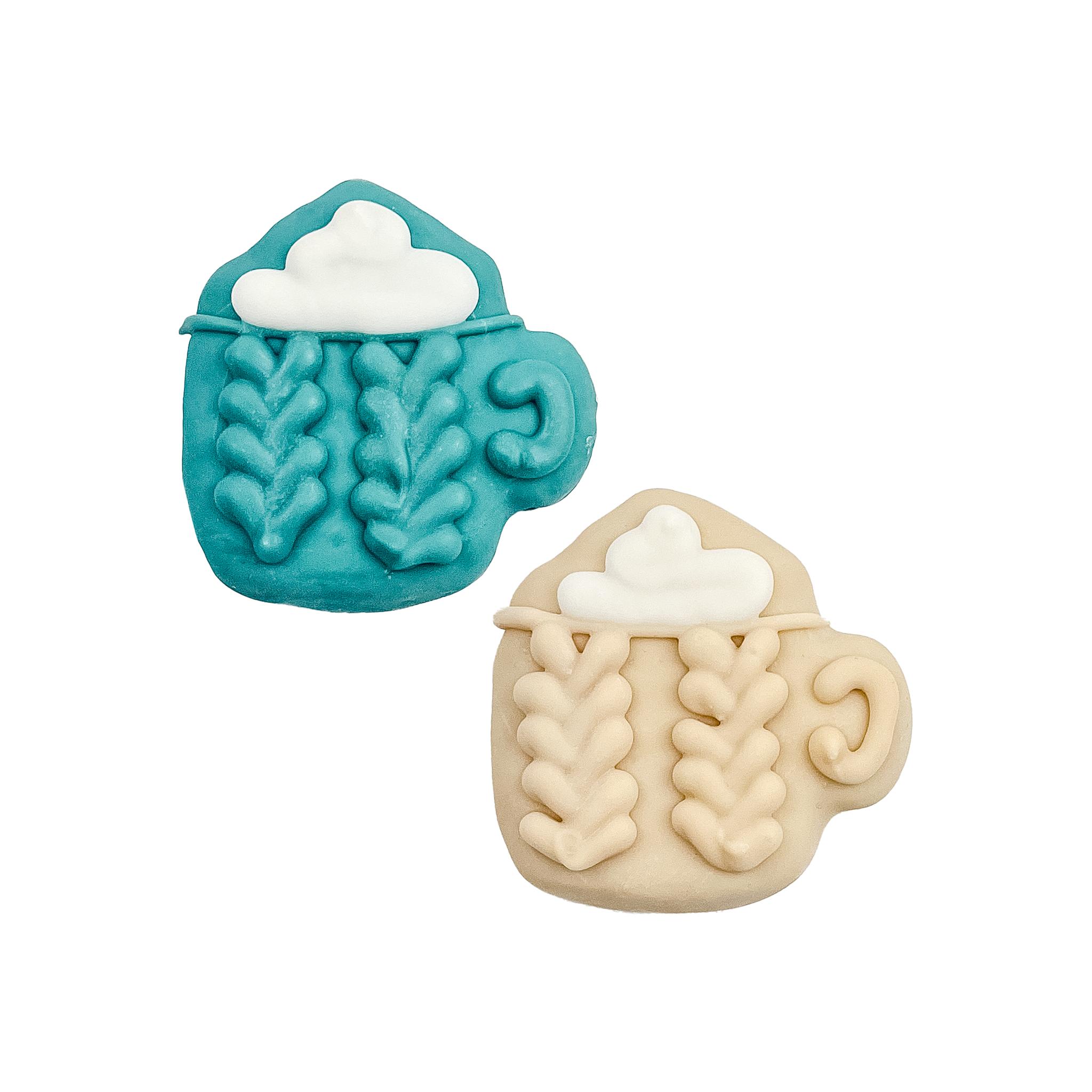 Bosco & Roxy's Sweater Weather Sips Dog Treats, 2.5-in