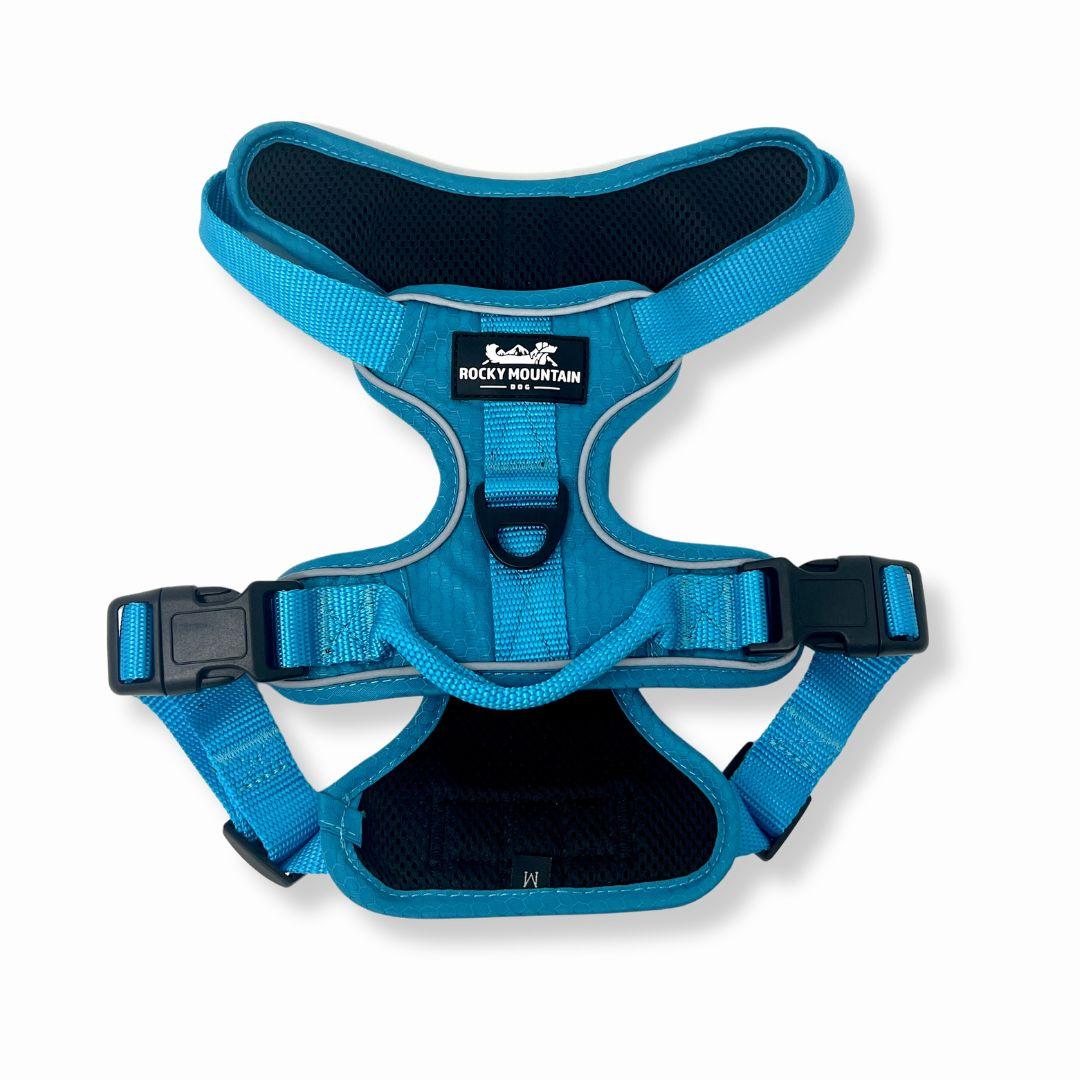 Rocky Mountain Dog Summit All-Terrain Dog Harness, Blue, Medium
