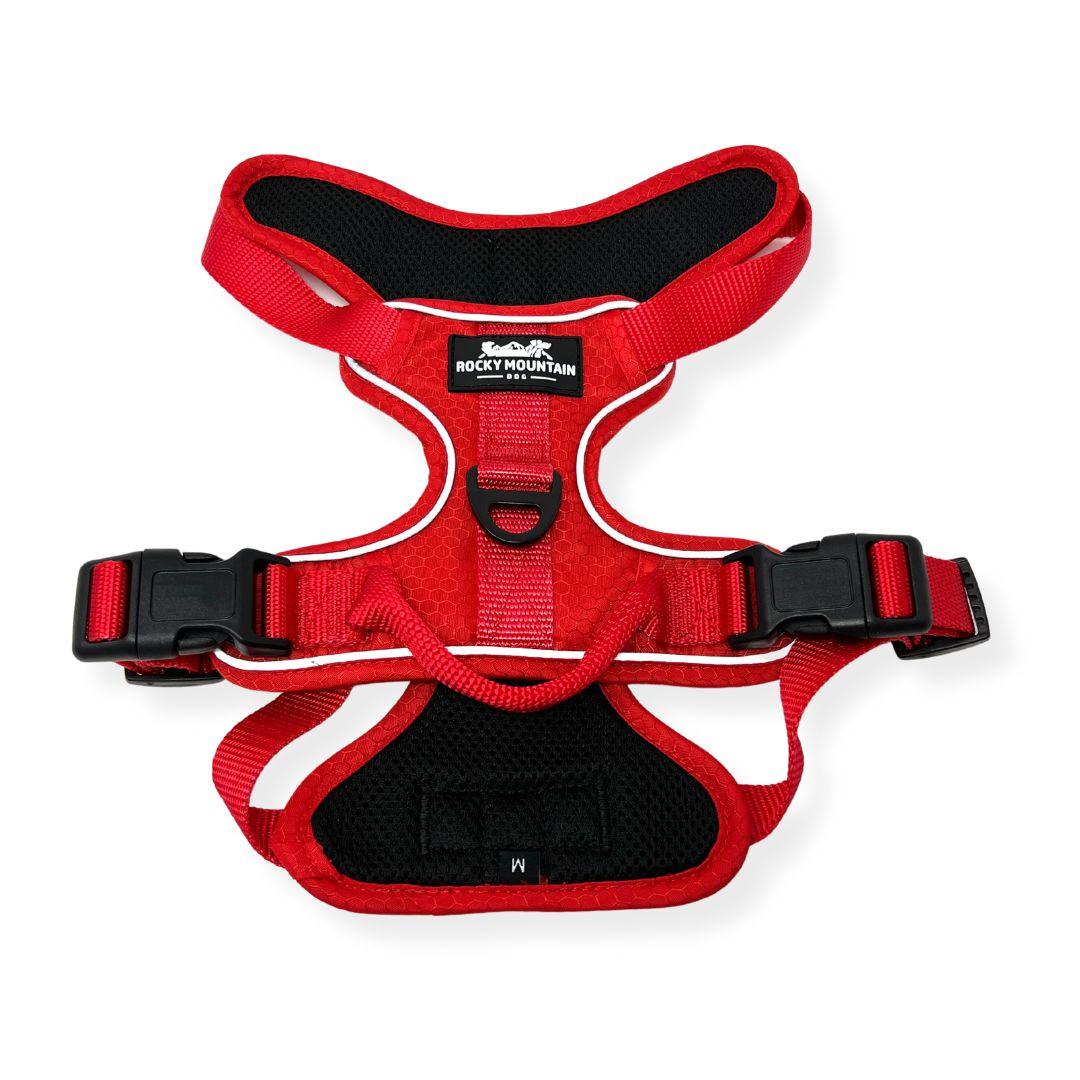 Rocky Mountain Dog Summit All-Terrain Dog Harness, Red, Medium