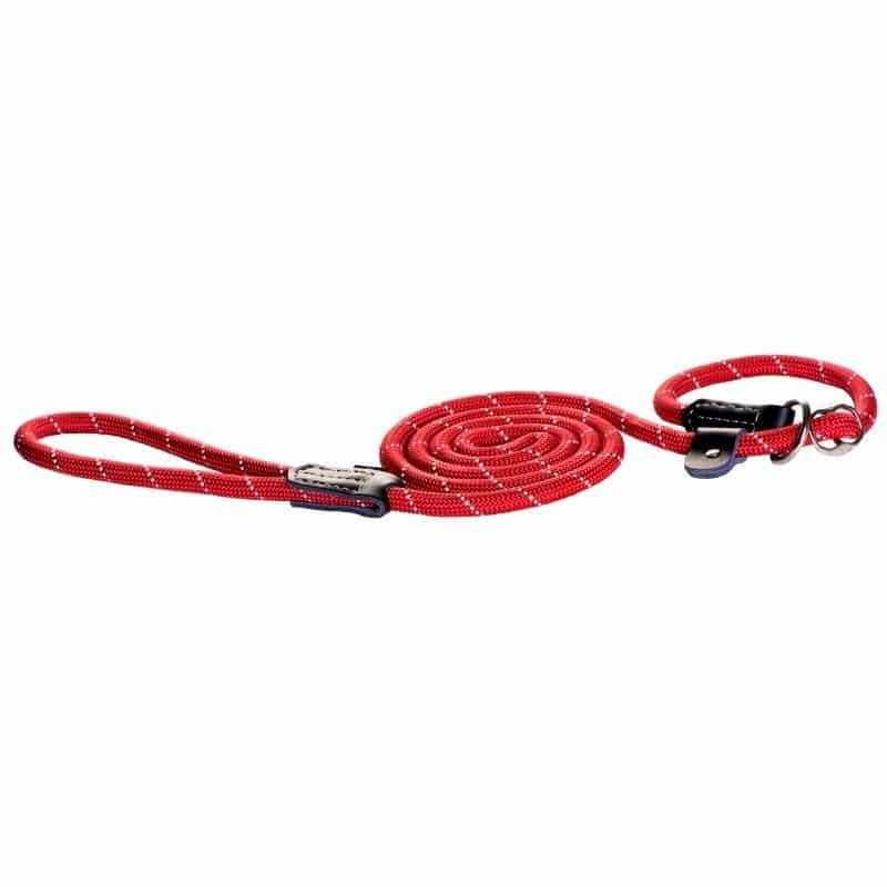 Rogz Moxon Ropez Dog Leash, Red