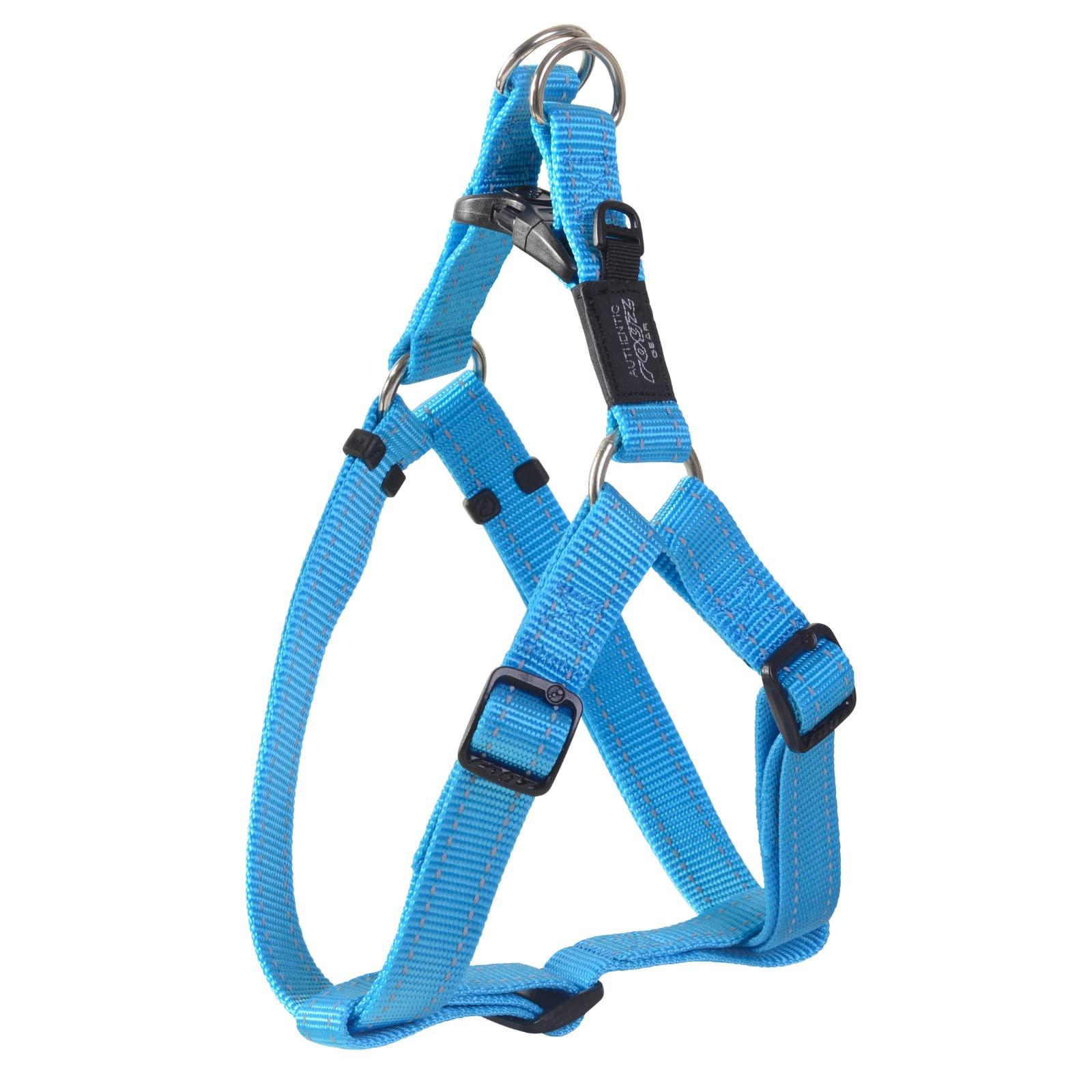 Rogz Classic Reflective Step-in Dog Harness, Turquoise, X-Large