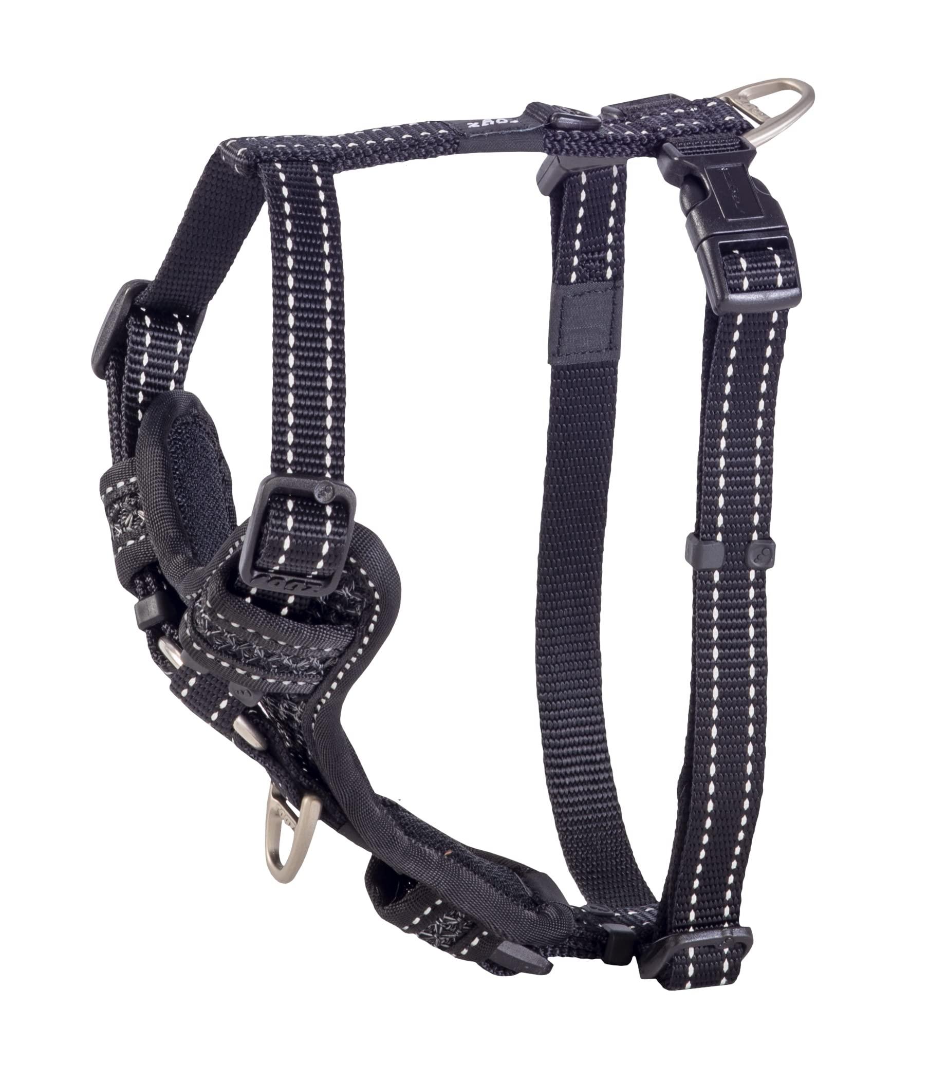 Rogz Control Padded Dog Harness, Black