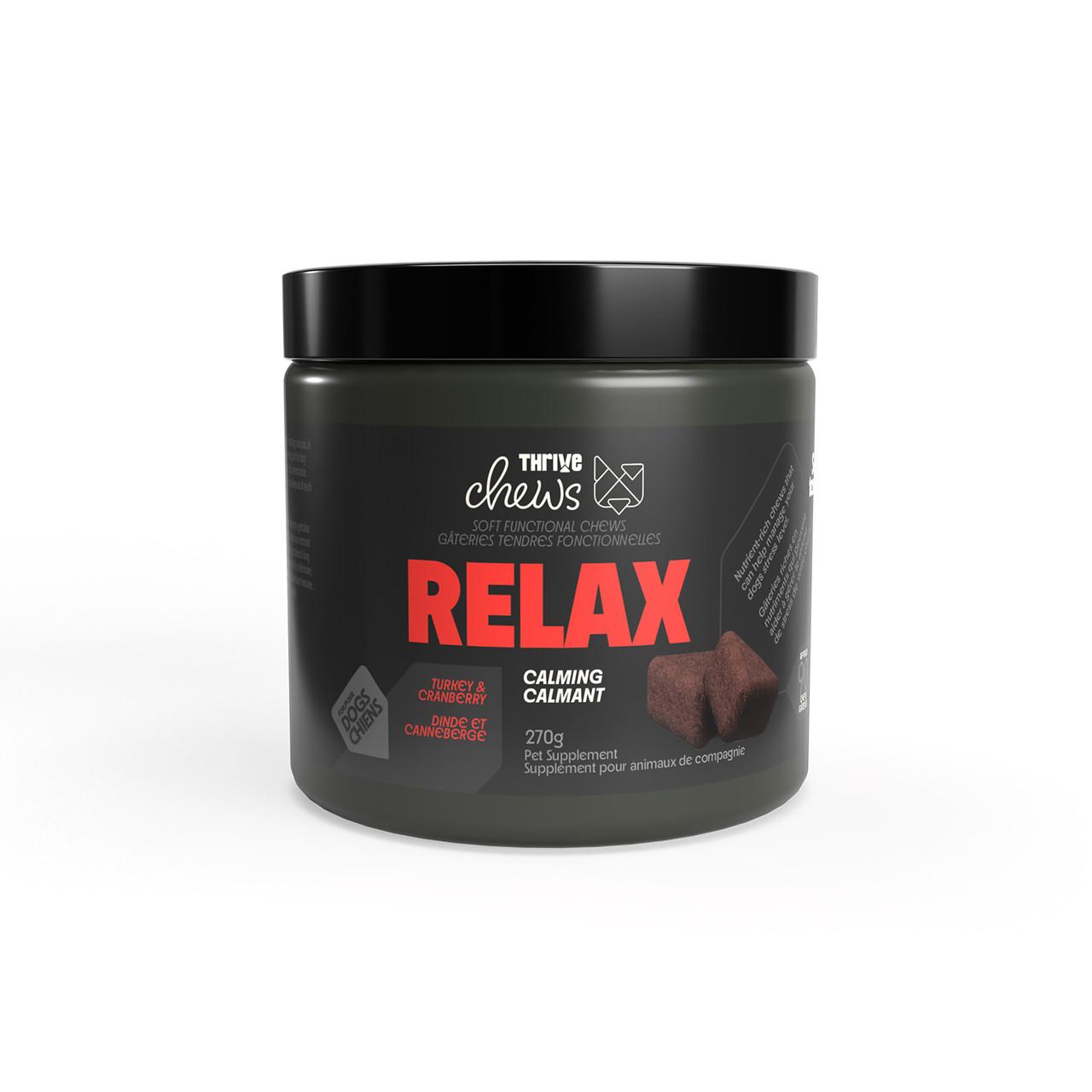 Thrive Chews Relax Calming Dog Supplement