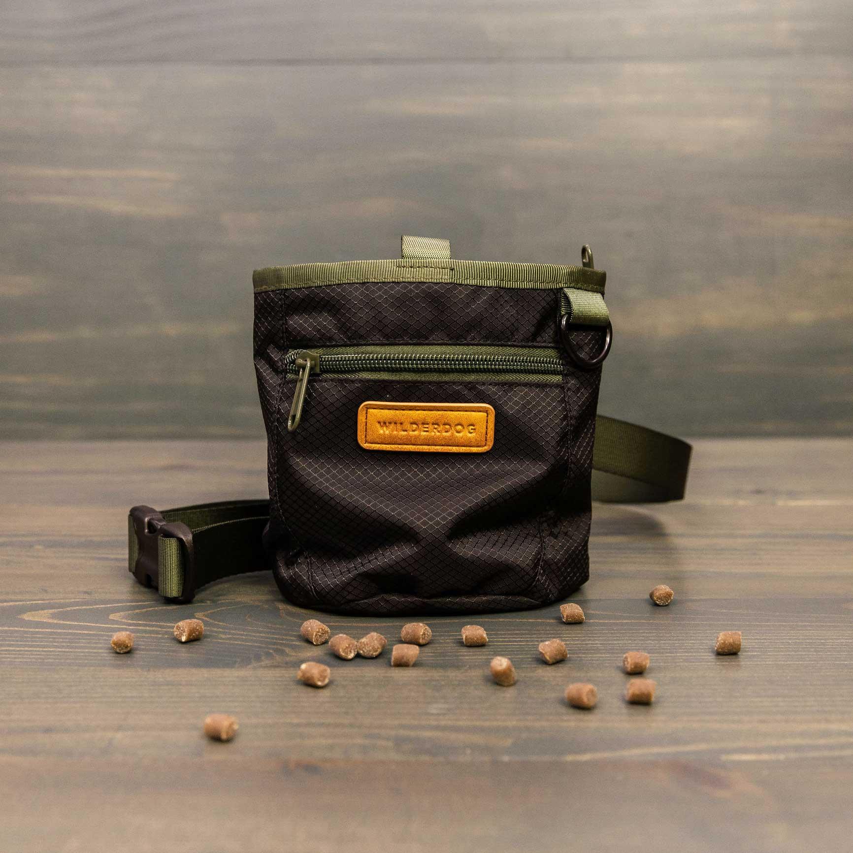 Wilderdog Dog Training Treat Pouch, Black