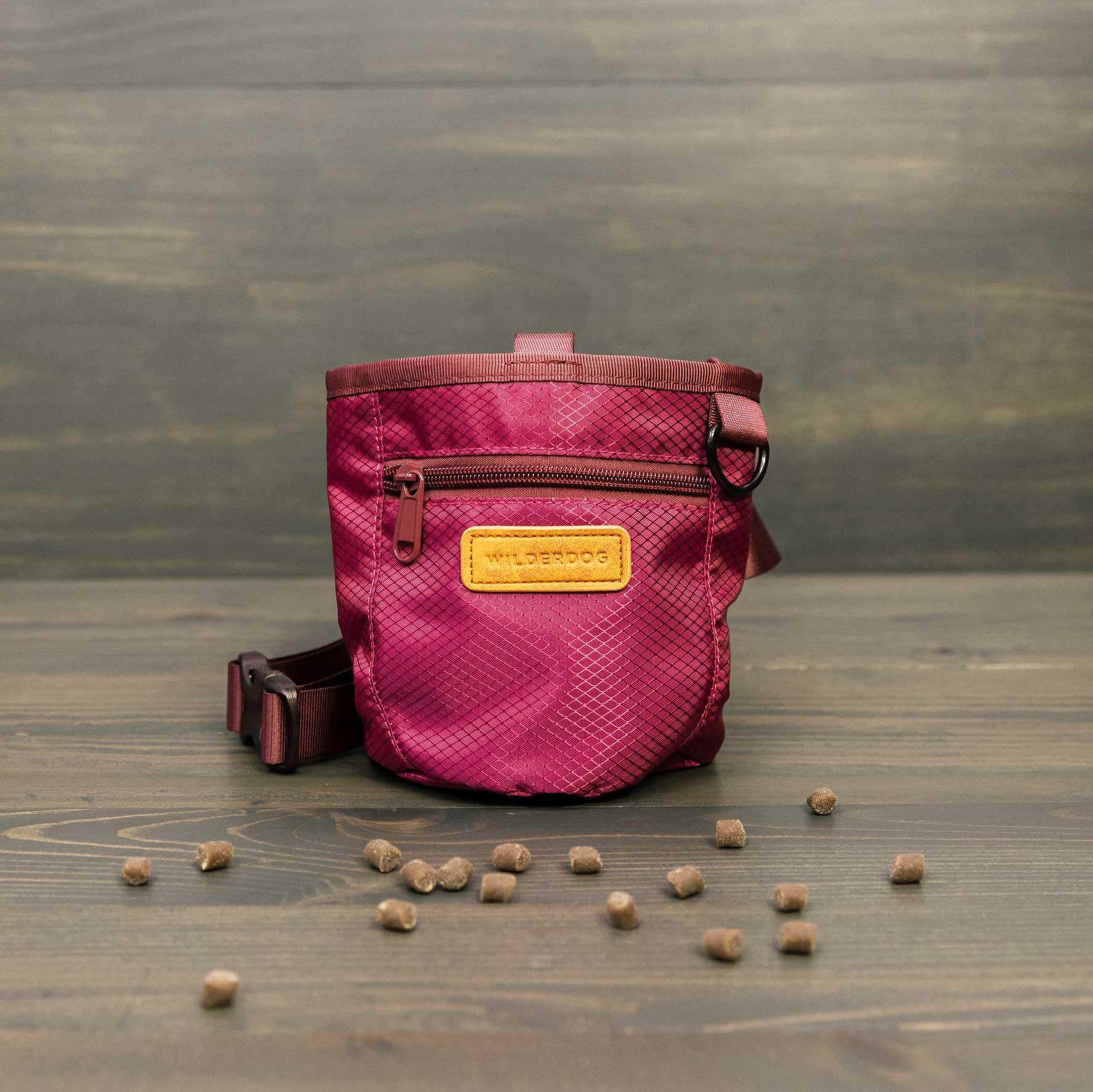 Wilderdog Dog Training Treat Pouch, Magenta
