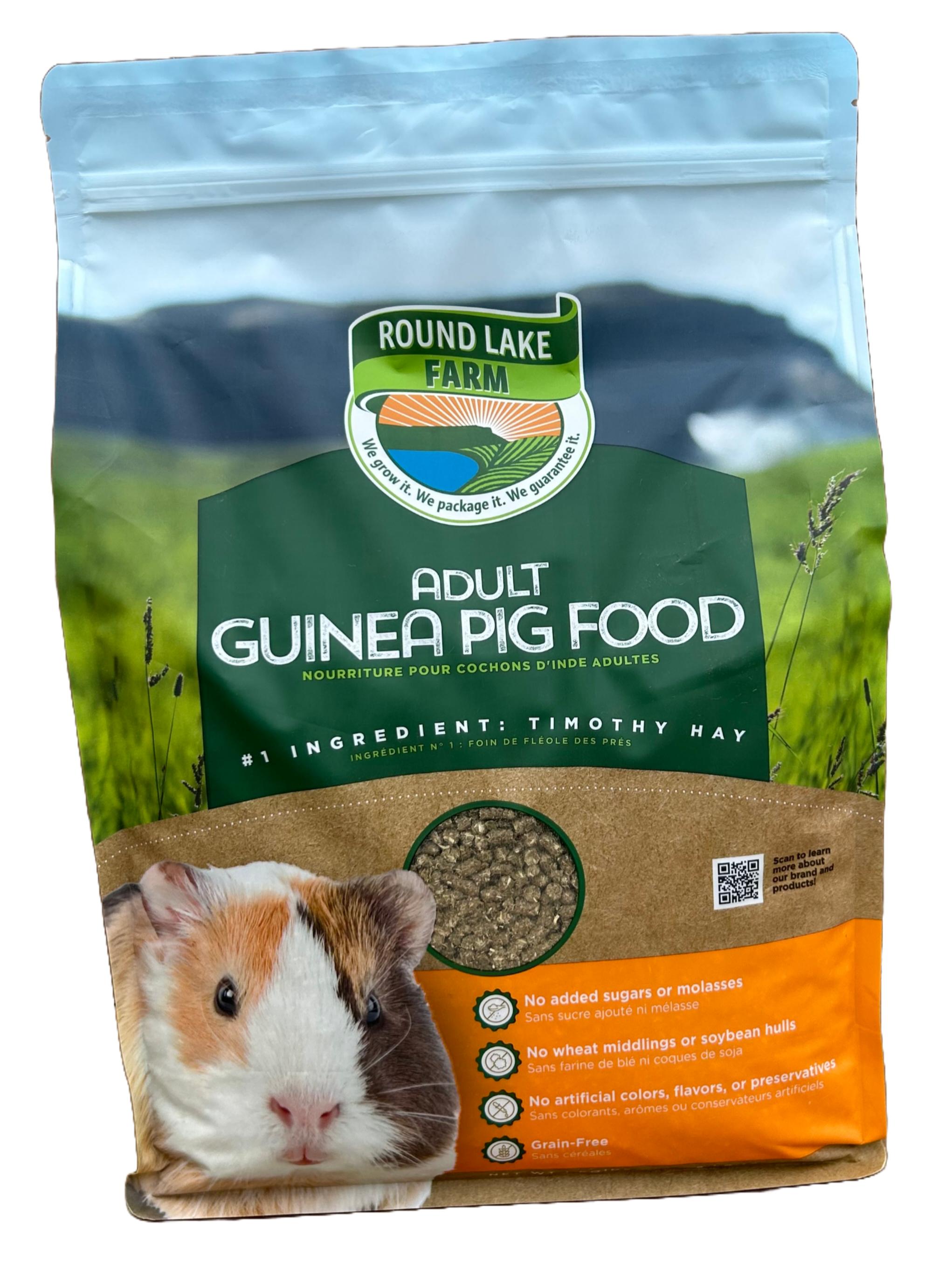 Round Lake Farm Adult Guinea Pig Food, 8-lb