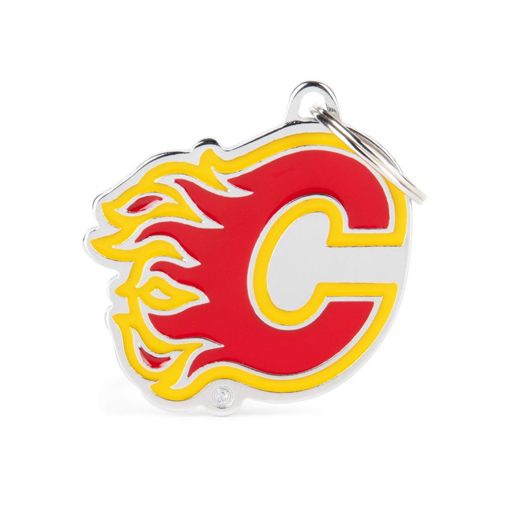 MyFamily NHL NHL Calgary Flames Pet ID Tag