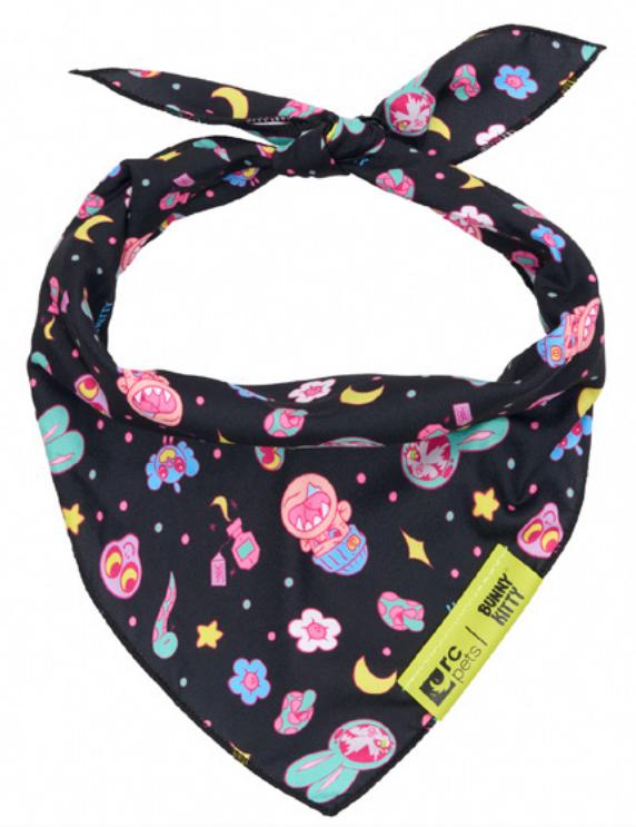 RC Pets Artist Series Dog Bandana, Persue, 10-21-in