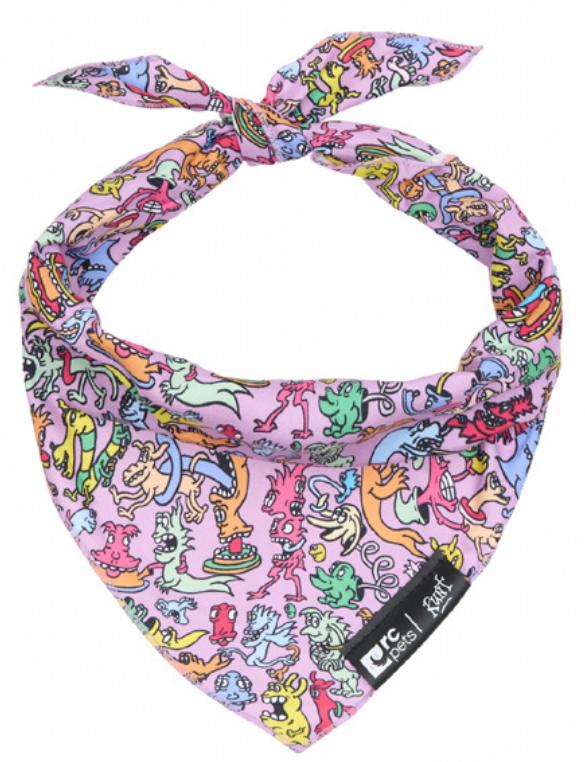 RC Pets Artist Series Dog Bandana, Runt, 10-21-in