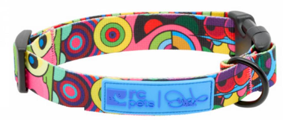 RC Pets Artist Series Dog Collar, Dalek, Small, 3/4-in