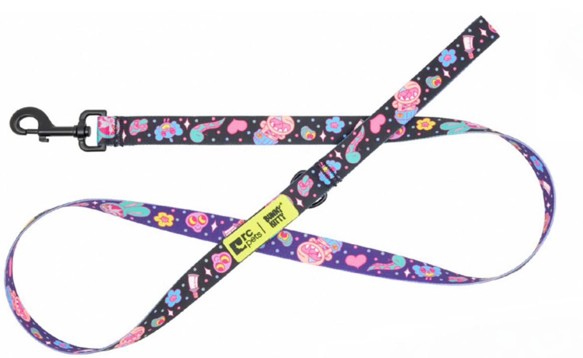 RC Pets Artist Series Dog Leash, Persue, 3/4-in x 5-ft