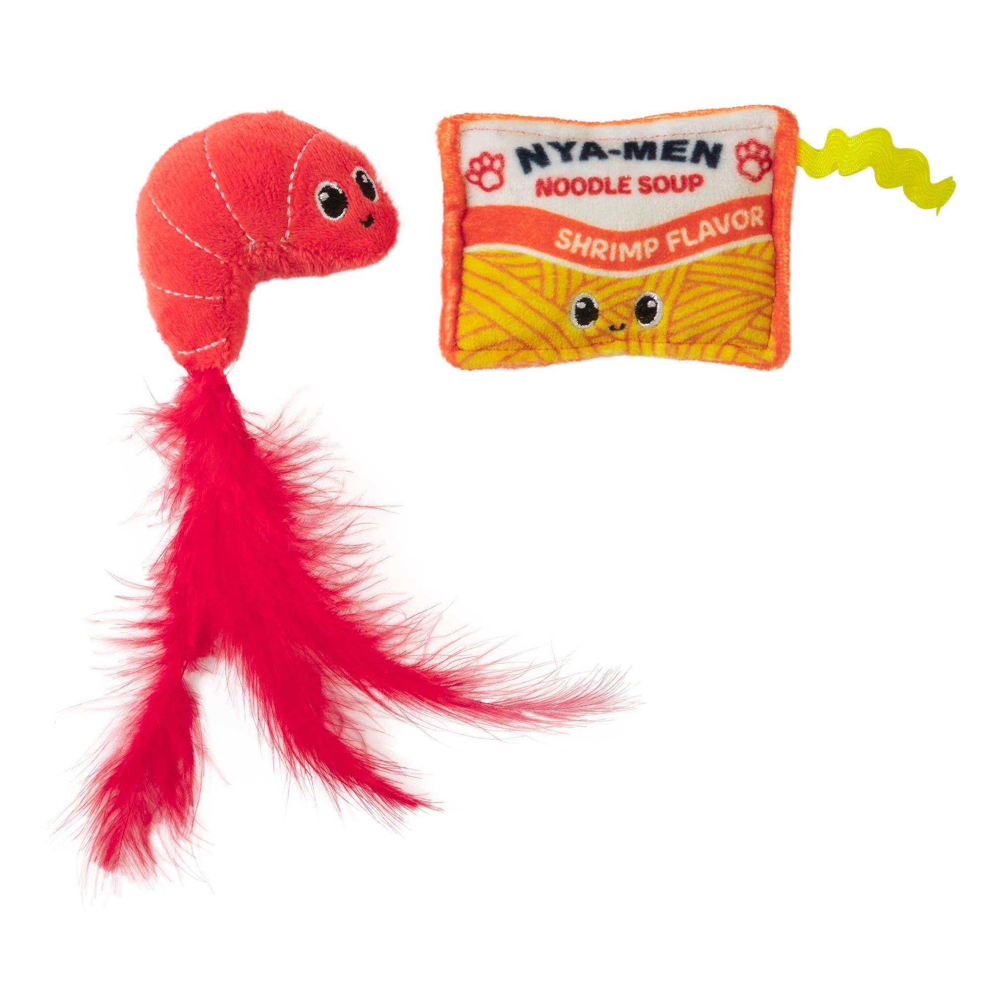 Quirky Kitty Ramen Catnip Cat Toy