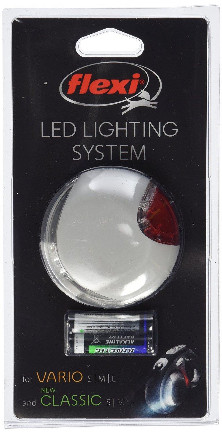 Flexi LED Lighting System Dog Leash Attachment, Grey