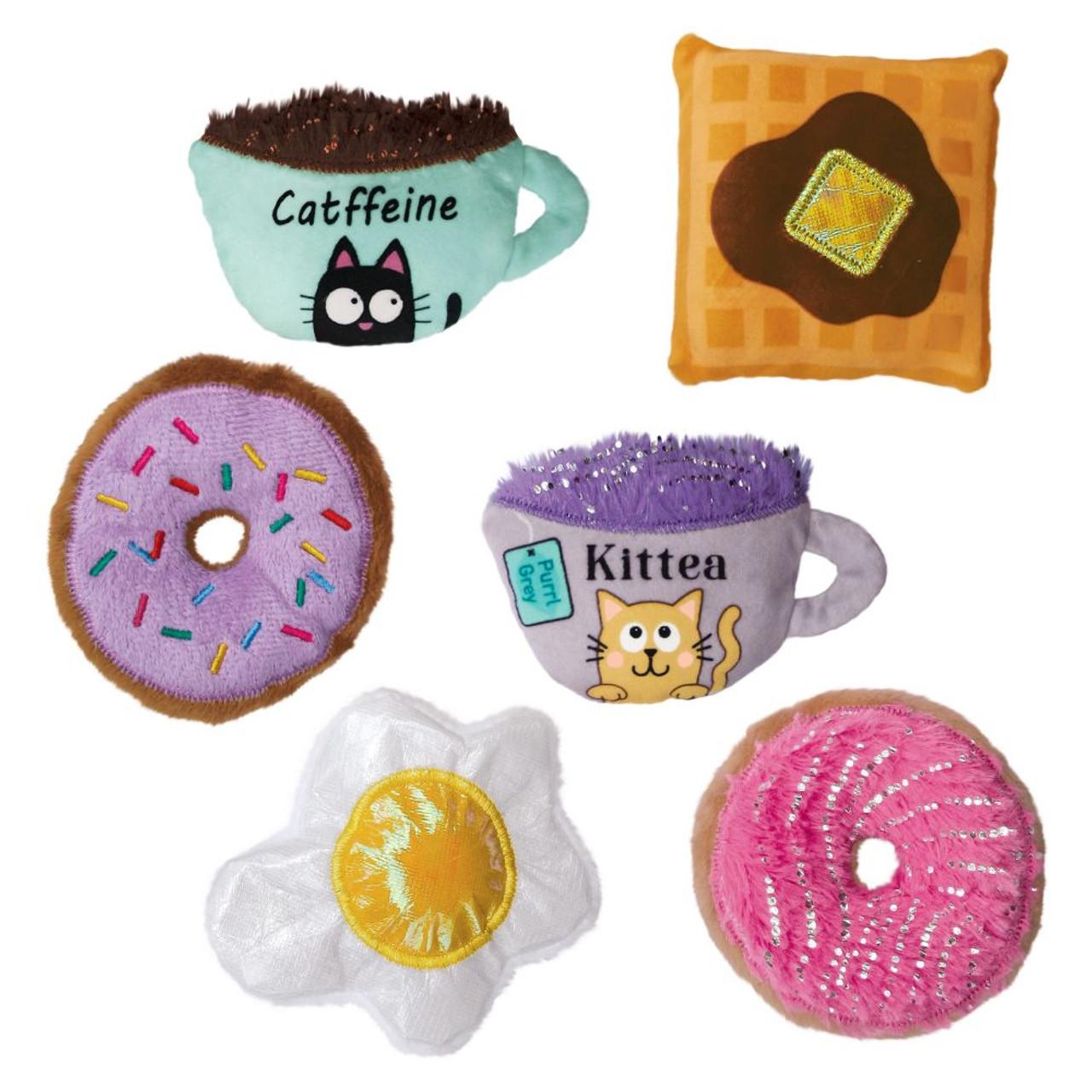 KONG Scrattles Cafe Cat Toy, Assorted