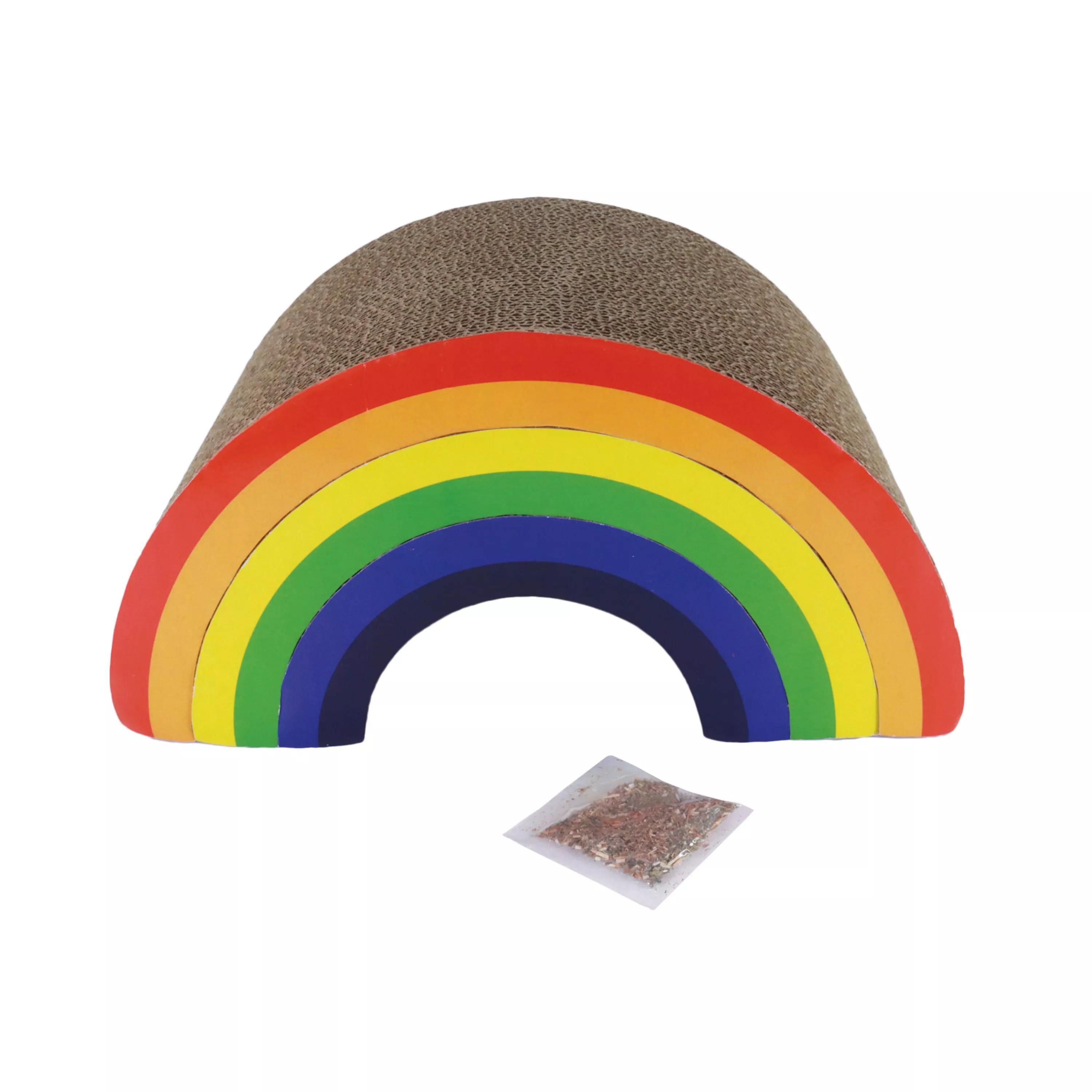 Turbo Rainbow Stack Cat Scratcher