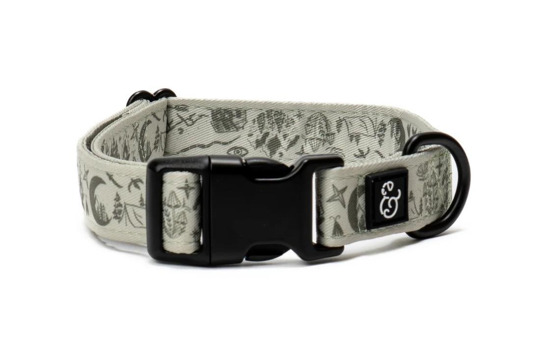 Lucy & Co. Dog Collar, Camp Out, Medium