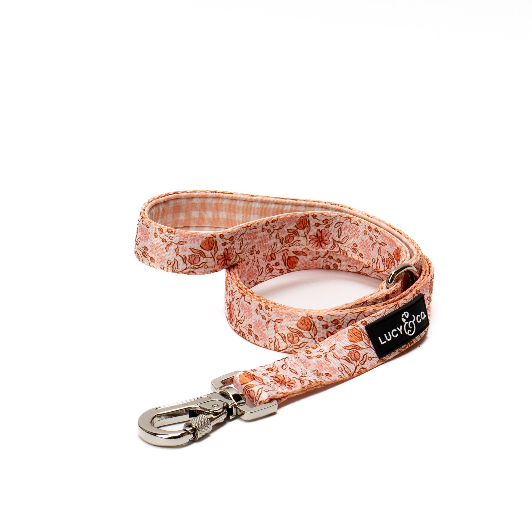 Lucy & Co. Dog Leash, Woodland Wildflowers, Large