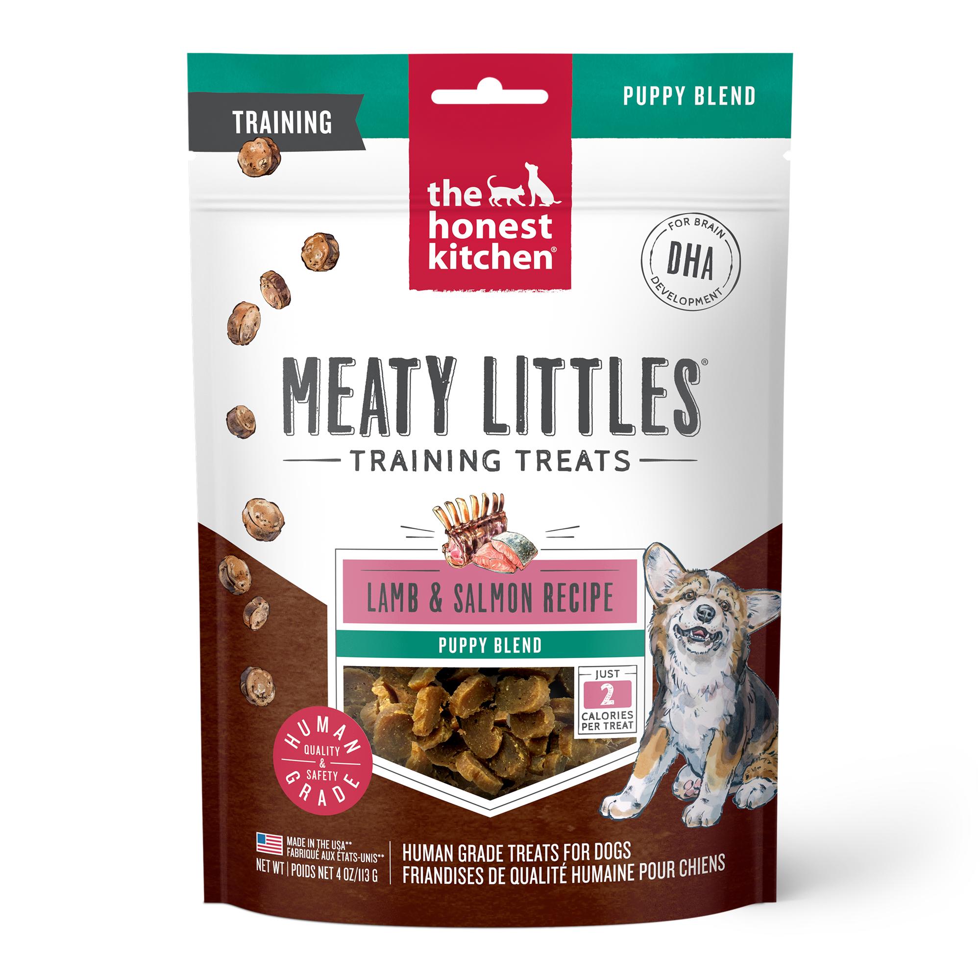 The Honest Kitchen Meaty Littles Lamb & Salmon Puppy Dog Treats