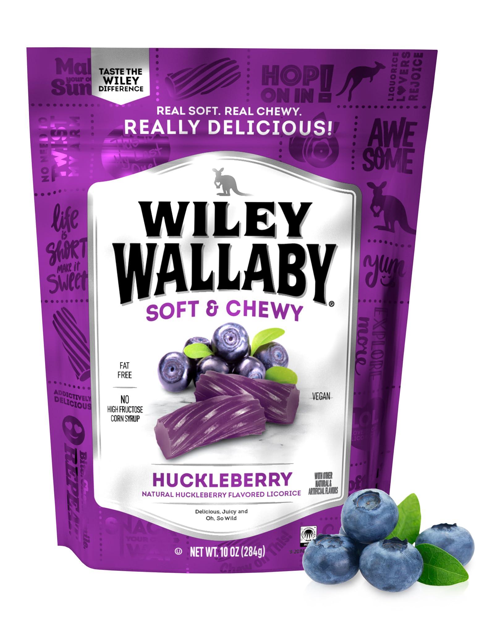 Wiley Wallaby Huckleberry Soft & Chewy Treats