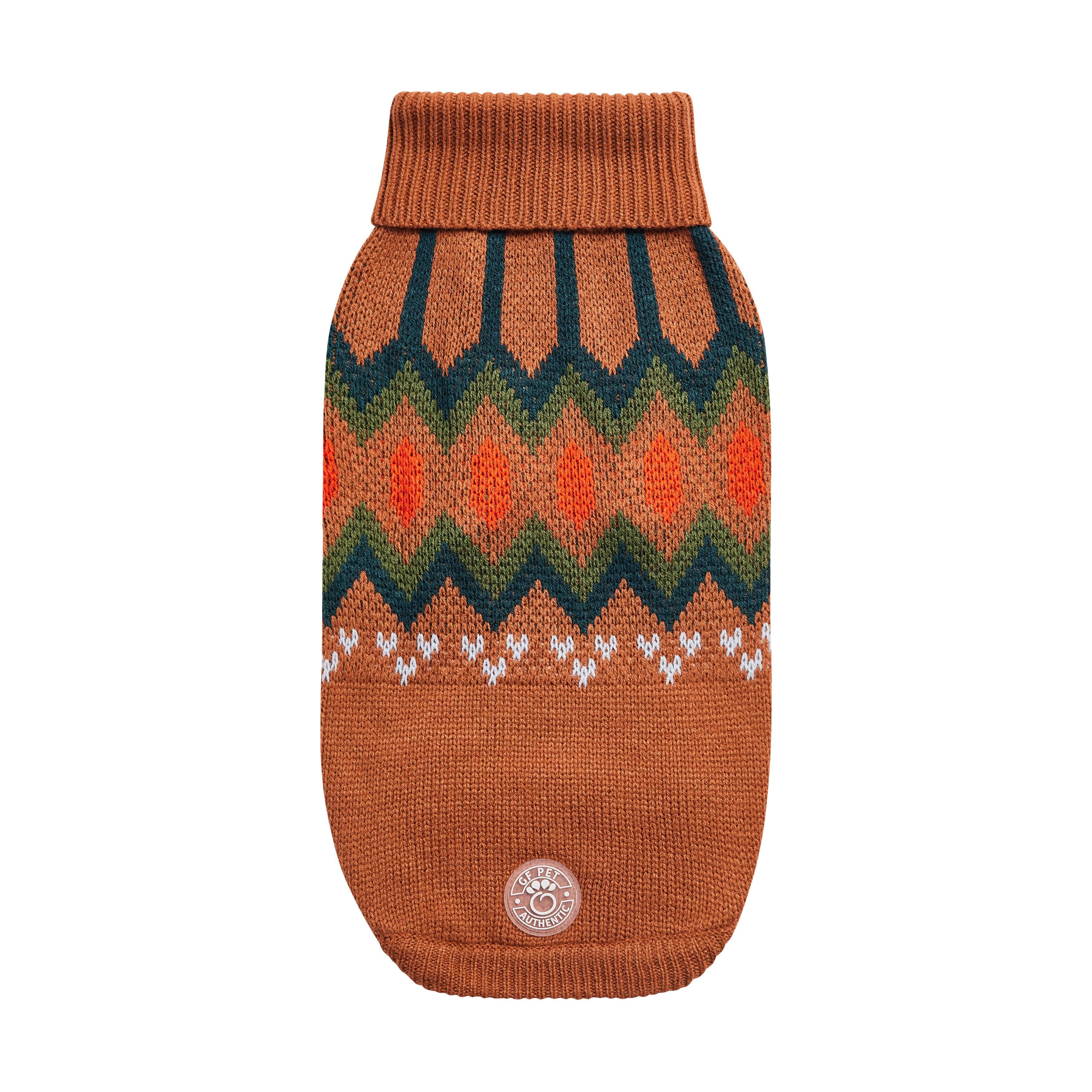 GF Pet Heritage Dog Sweater, Hazel, X-Small
