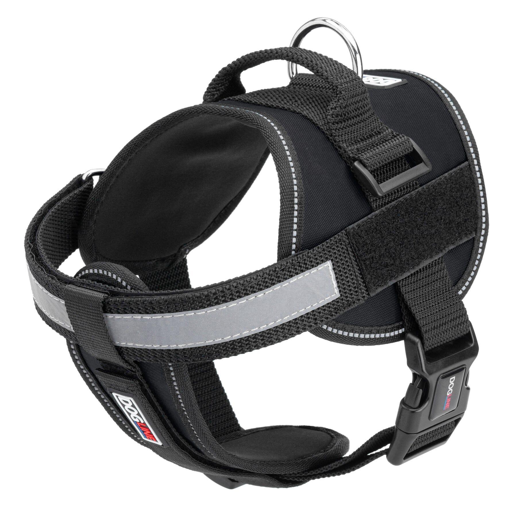 Dogline Unimax Multi-Purpose Dog Harness, Black