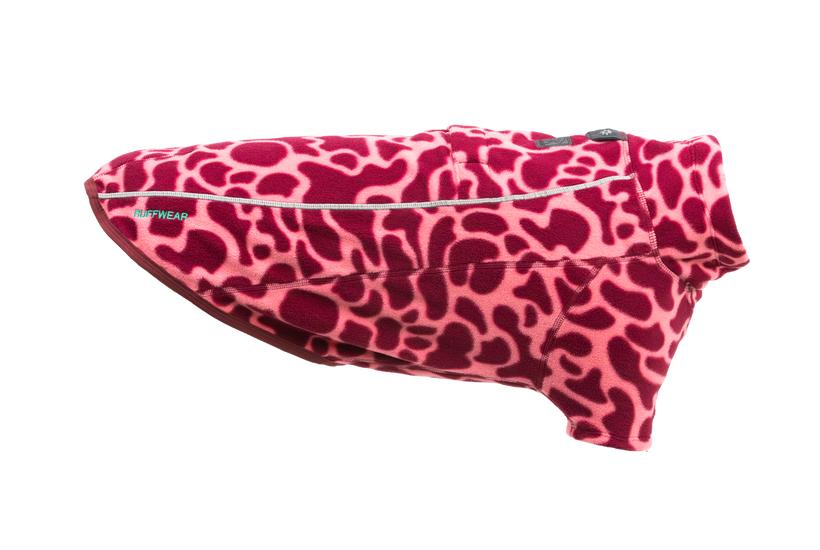 Ruffwear Climate Changer Fleece Dog Jacket, Berry Lava