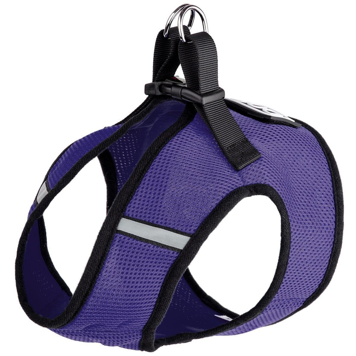 Dogline Boston Nylon Mesh Step-In Dog Harness, Lavender, 21-24-in
